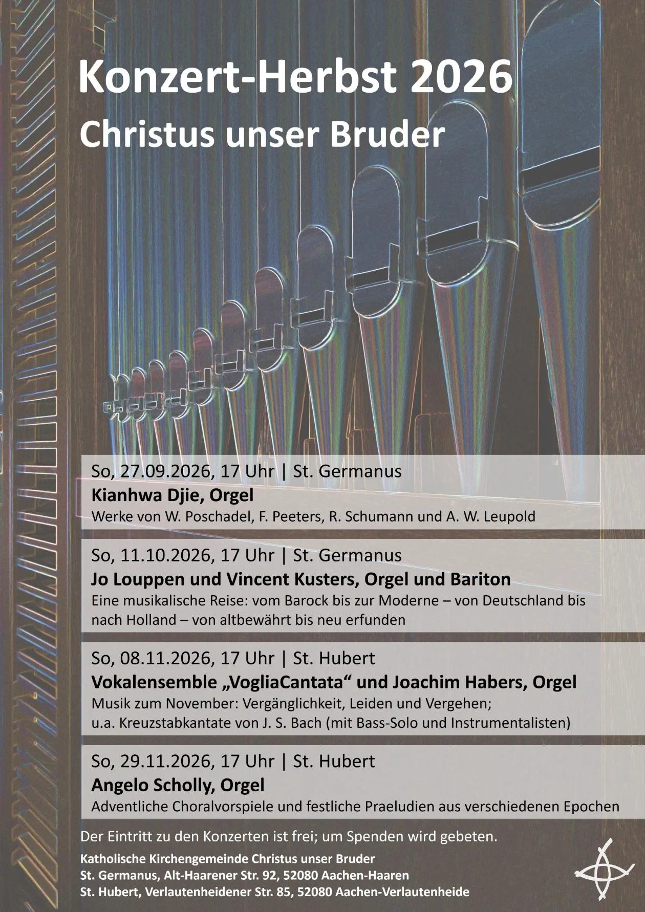 Christus unser Bruder | ORGELKONZERT: Eine musikalische Reise
