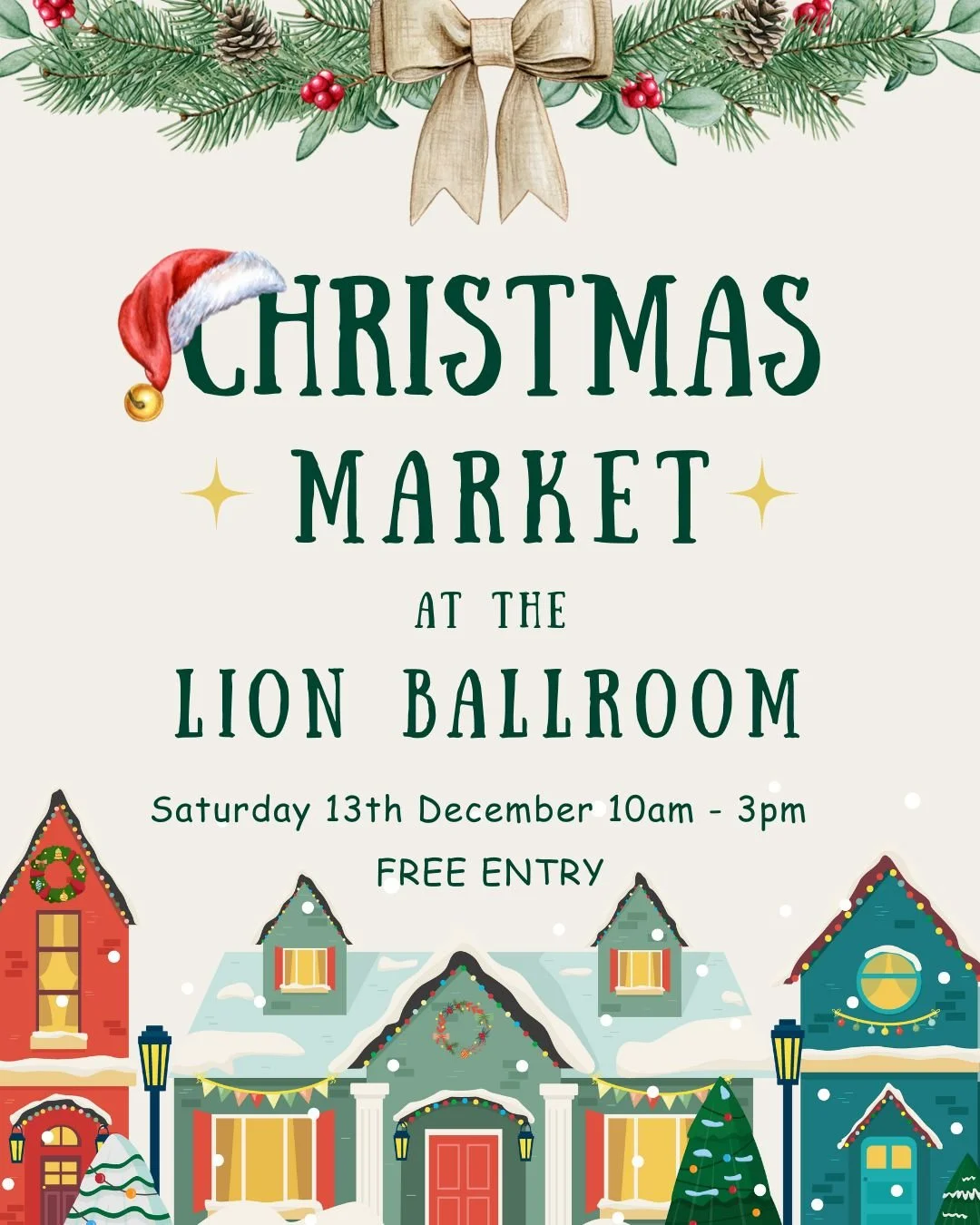 Christmas Market 10-3pm