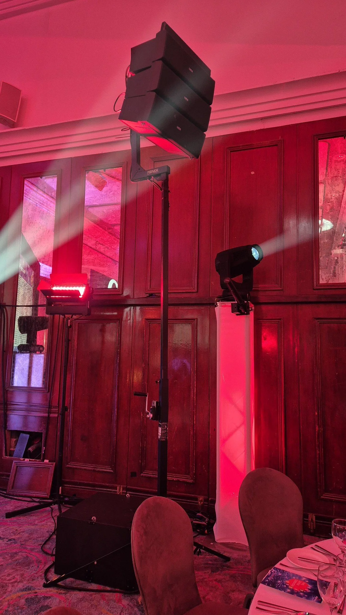 3 boxes a side on winch stand