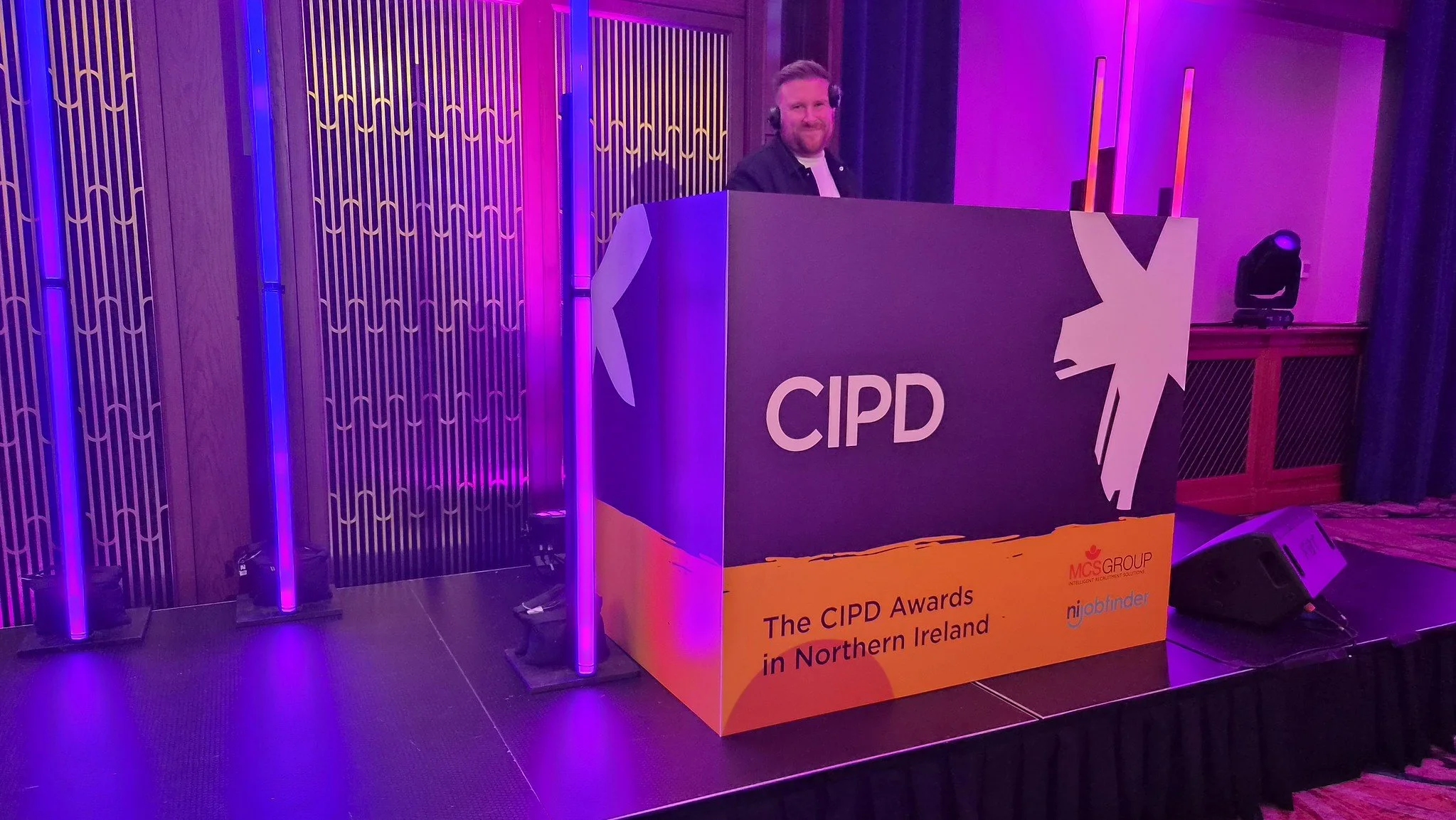 CIPD Awards 2026 - DJ booth