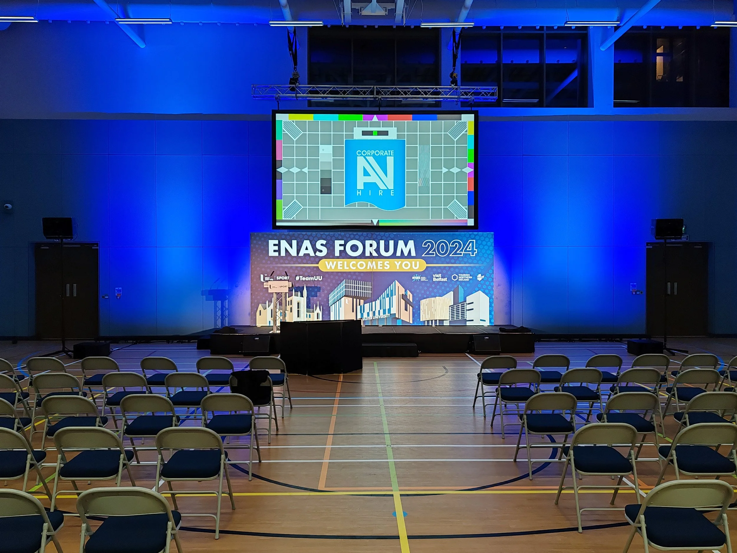 ENAS Conference - Ulster University Belfast Sports Centre