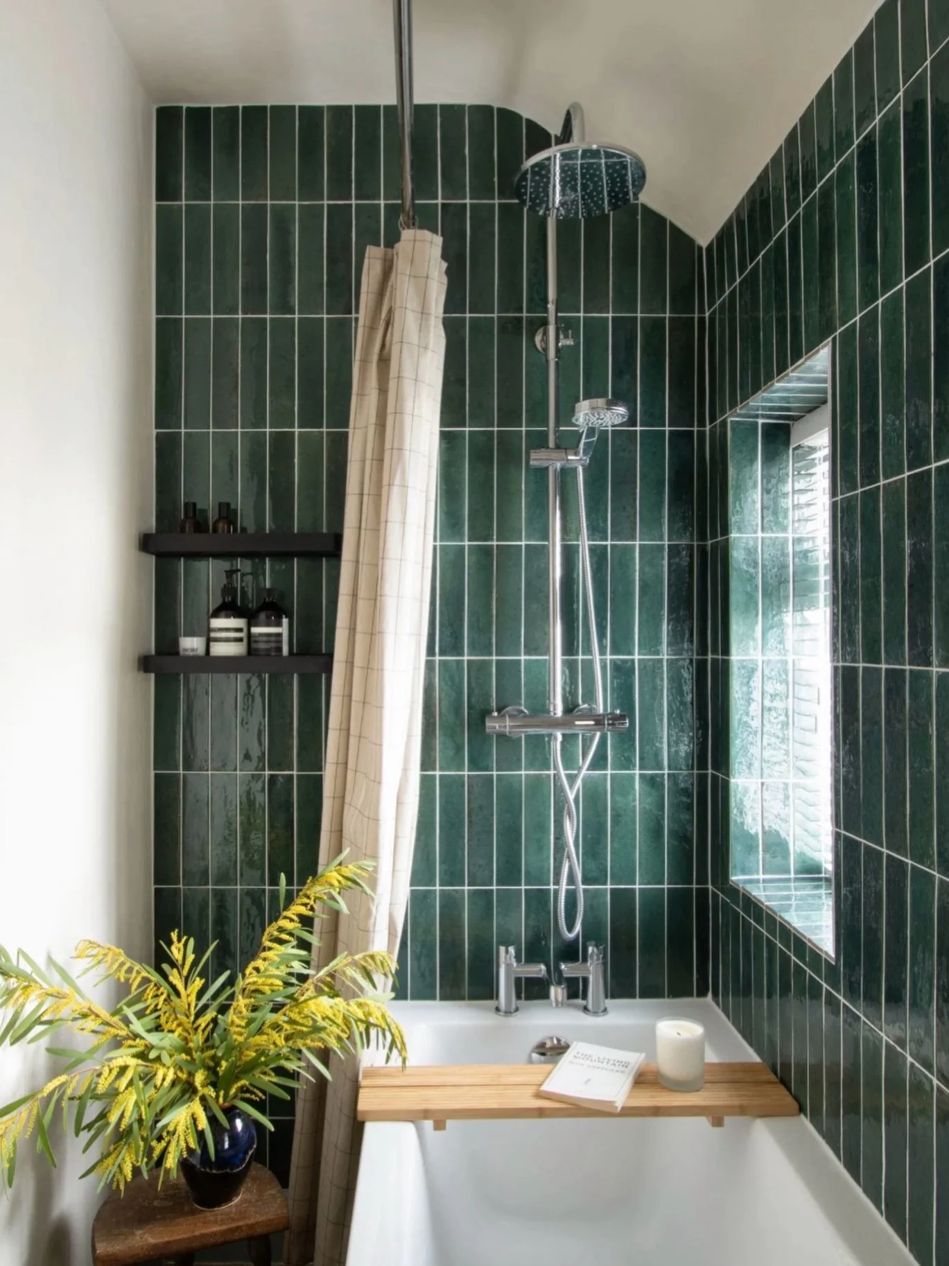 Excited to be kicking off a bathroom project on site at the home of Aime and Alex of @studio.cotton very soon! In the meantime here is an image of another Bristol bathroom (mine in our old home!) completed a few years ago. Such a calm and tranquil sp