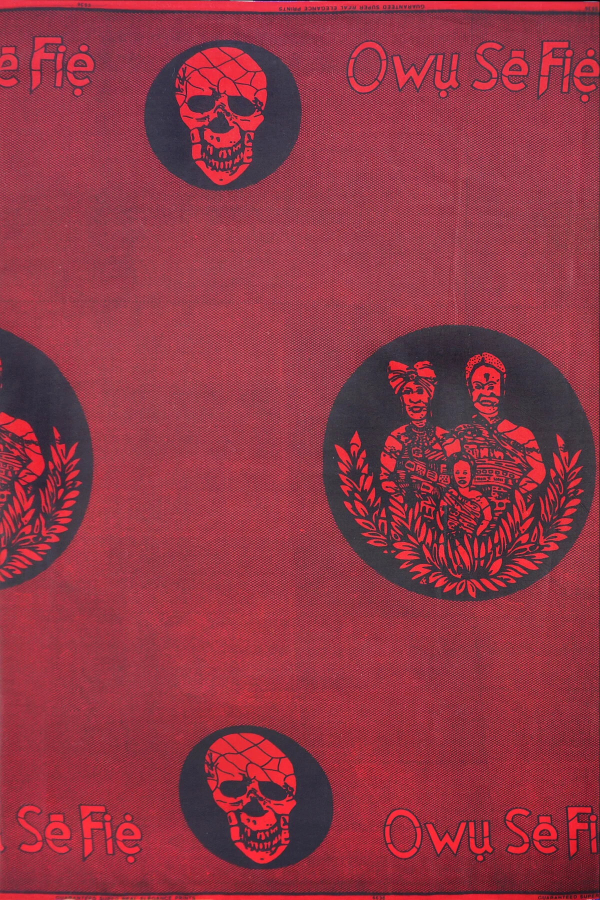 GHANAIAN FUNERAL CLOTH