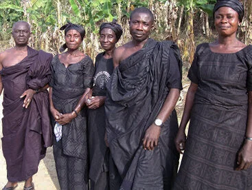 GHANAIAN FUNERAL CLOTH