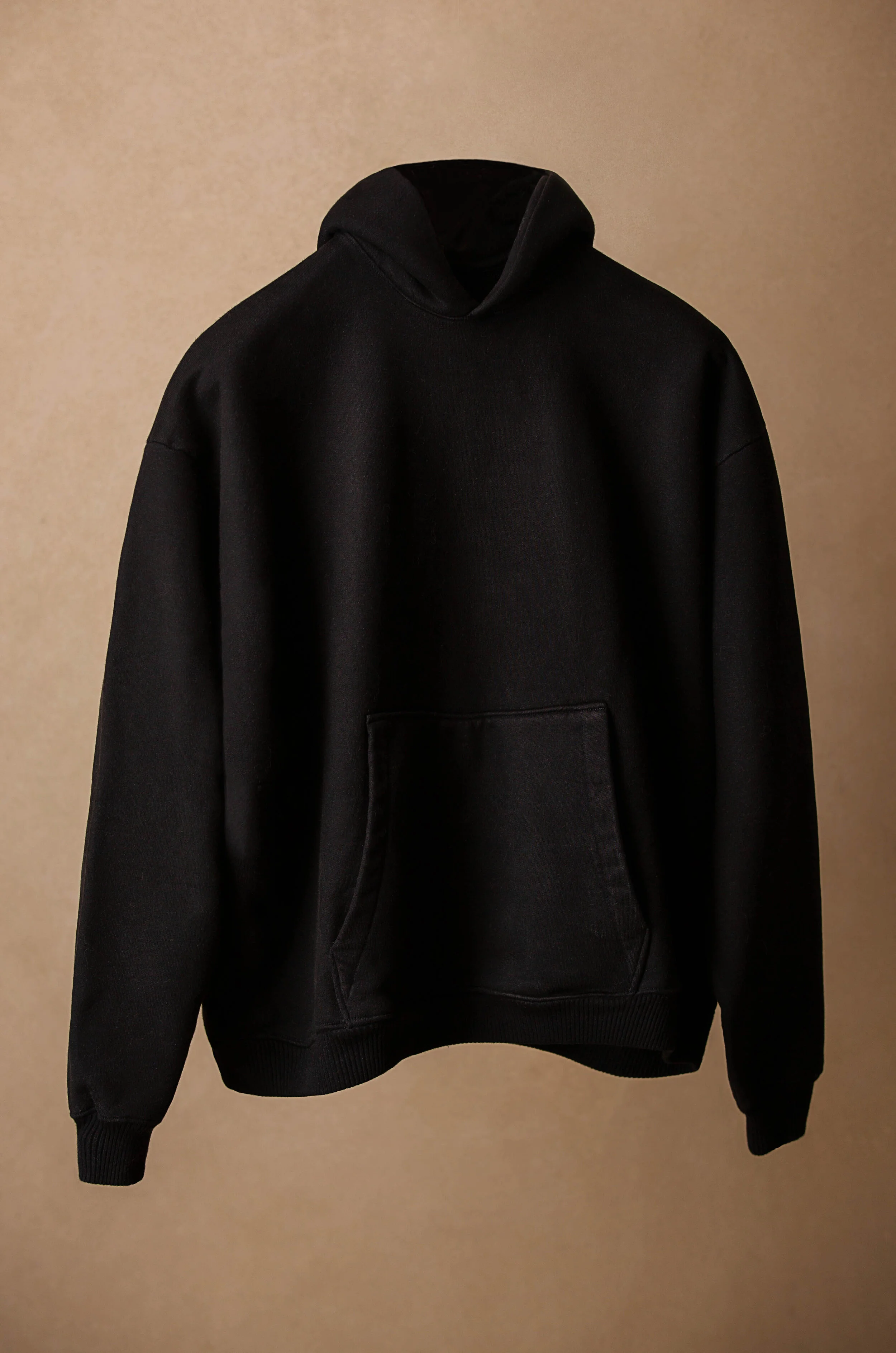 Simon Unisex Oversized Hoodie in Black