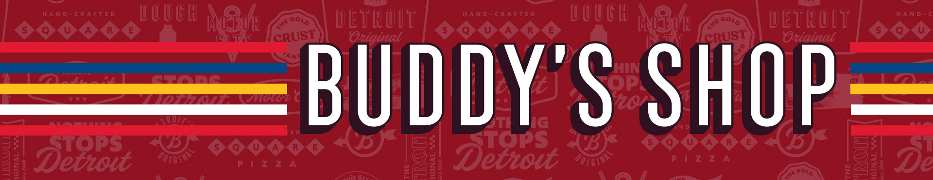 75th Anniversary Buddy's Glass Set — Buddy's Pizza