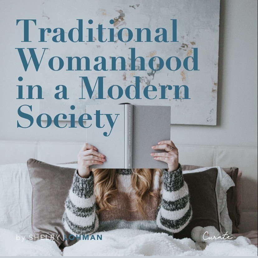 Traditional Womanhood in a Modern Society 💫
⠀⠀
We are LOVING Shelby Lohman&rsquo;s (&lsquo;19) advice on the blog about leaning into the knowledge and truth we find in great books. These books are rich with examples and lessons about true, authentic