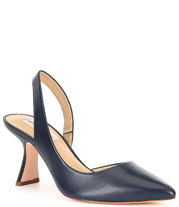 Antonio Melani Kacy Slingback Leather Pumps