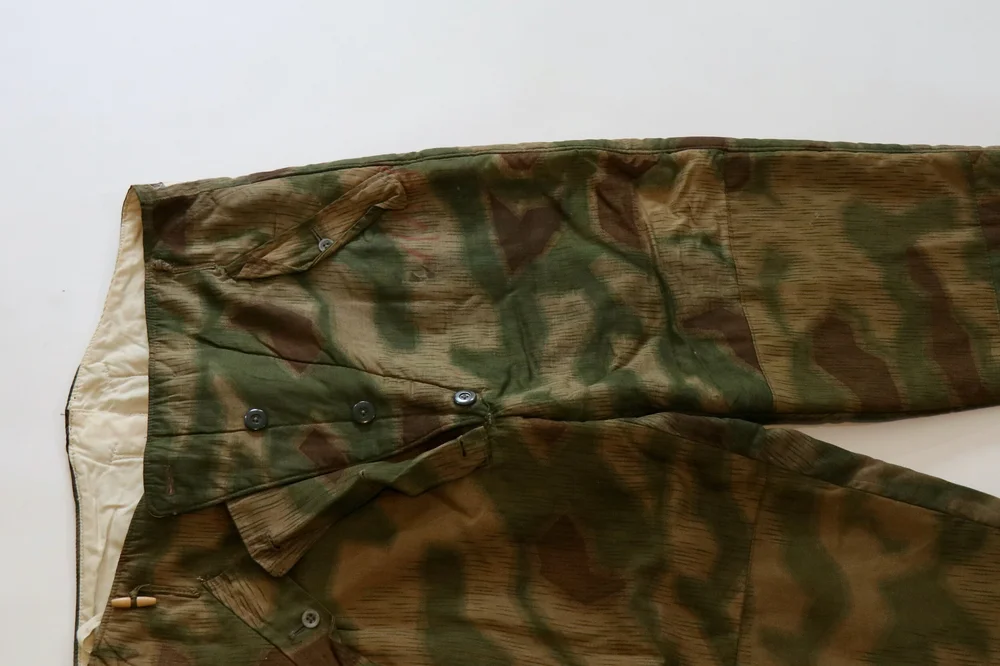 Original German WWII 'Sumpftarn' Reversible Camouflage Pants