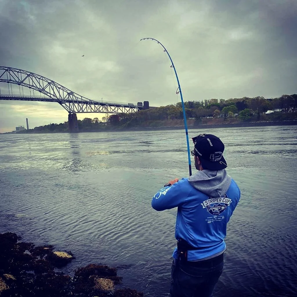 Spring Stripers in the Surf