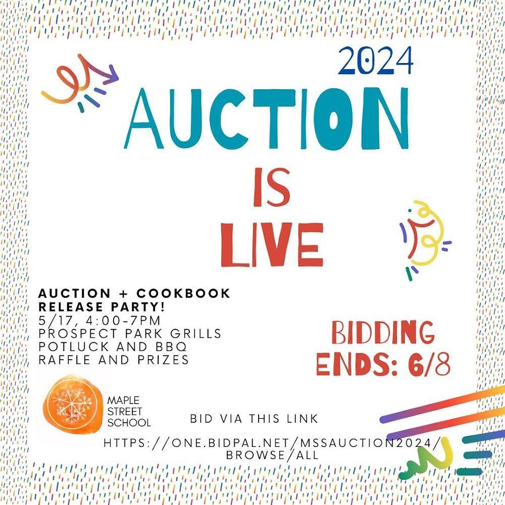 ‼️The MSS 2024 Auction link is LIVE TODAY AT 4PM‼️

CLICK THE LINK IN OUR BIO TO BID 🎉

Thank you, thank you, THANK YOU for helping us reach over 150 donations! We are so grateful for our community! 

➡️➡️ Swipe to see some of the many wonderful don