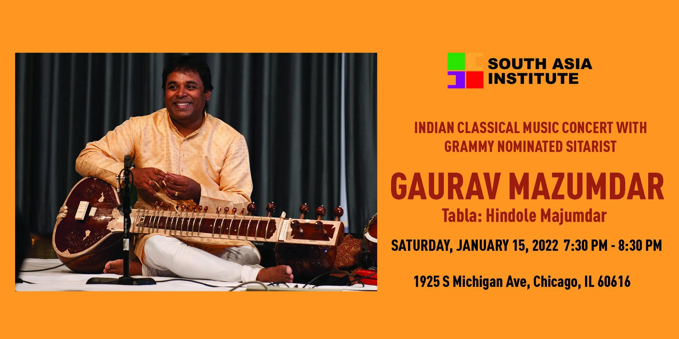 Indian Classical Music Concert: Gaurav Mazumdar