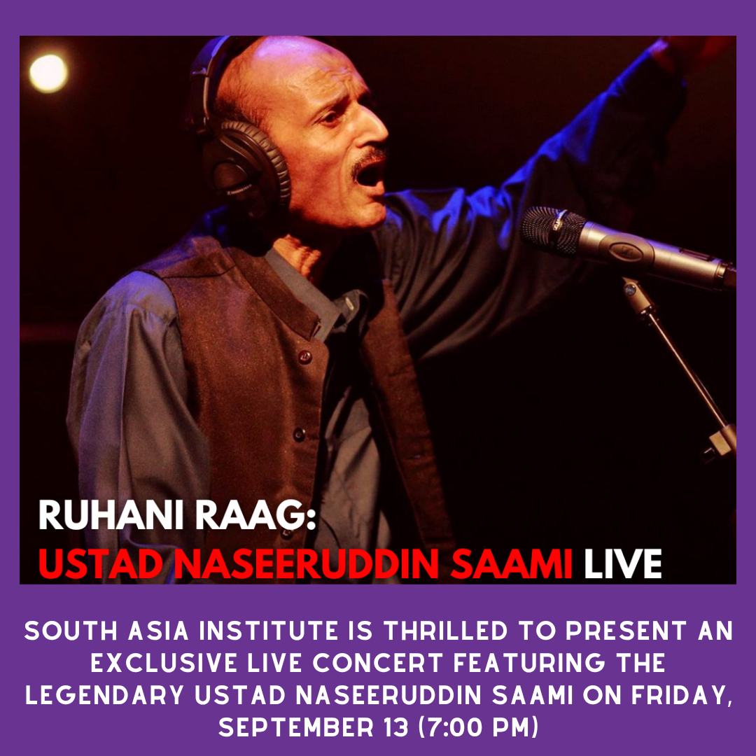 Samay Rustagi ALL PROGRAMS — South Asia Institute