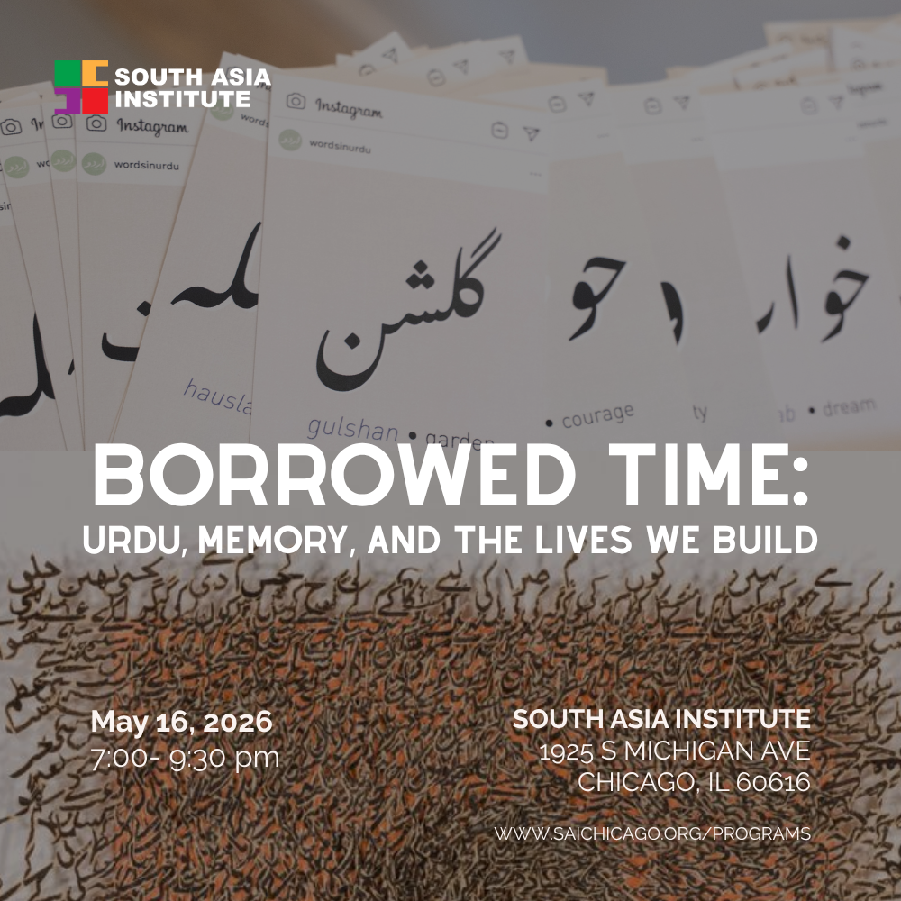 Borrowed Time: Urdu, Memory, and the Lives We Build 