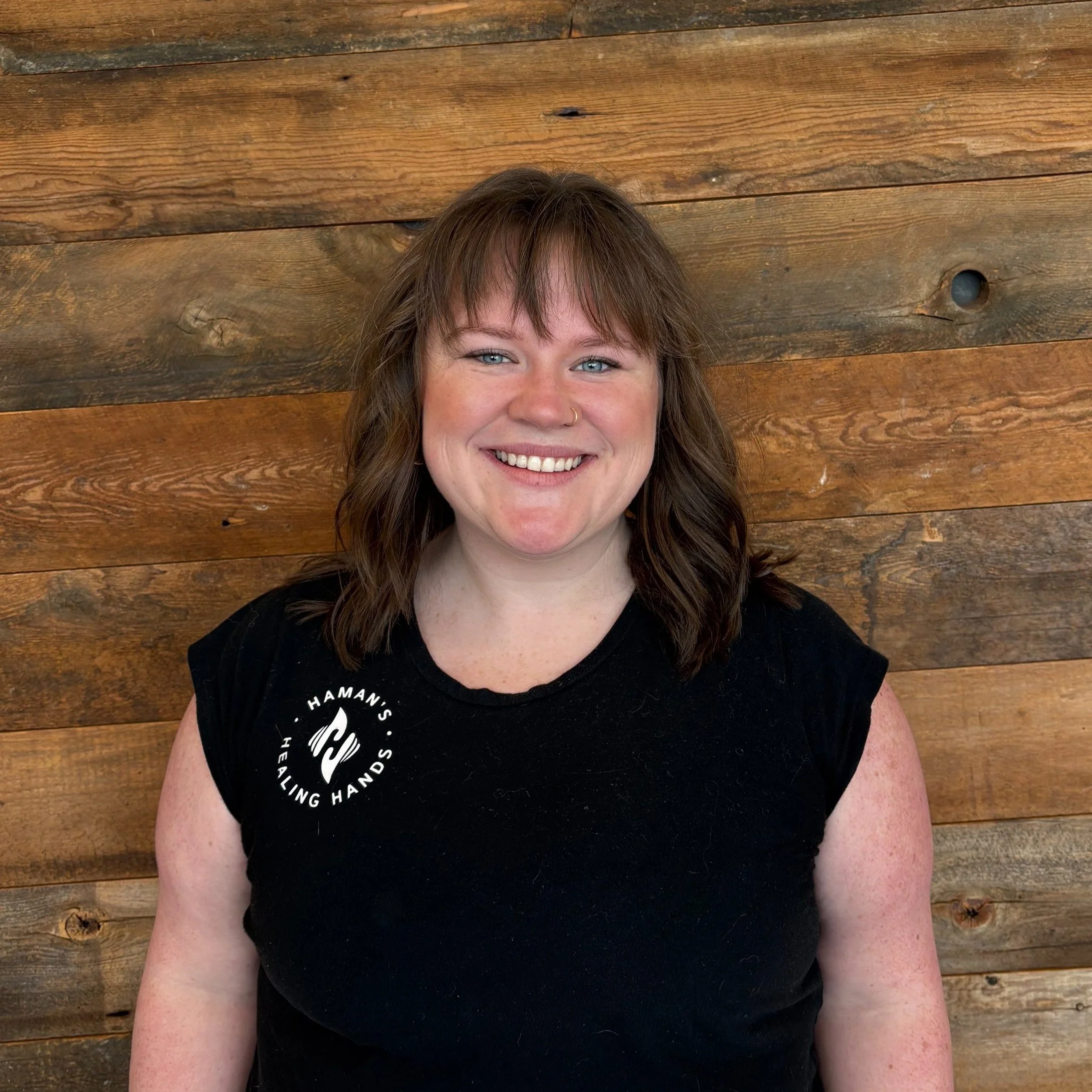 Devin, massage therapist and esthetician at Haman's Healing Hands