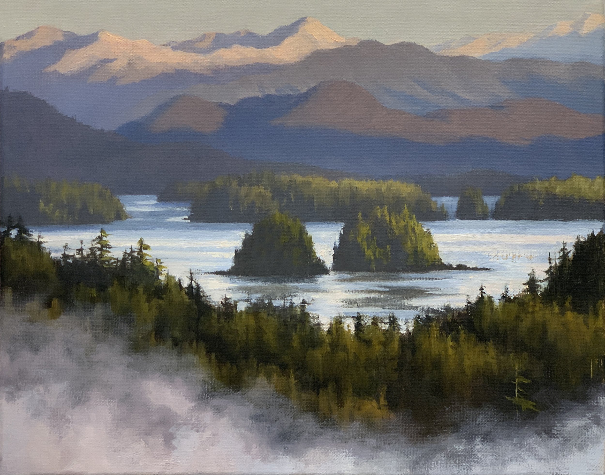   Layers of Beyond  – 14 x 11" – Oil on Canvas – Available 