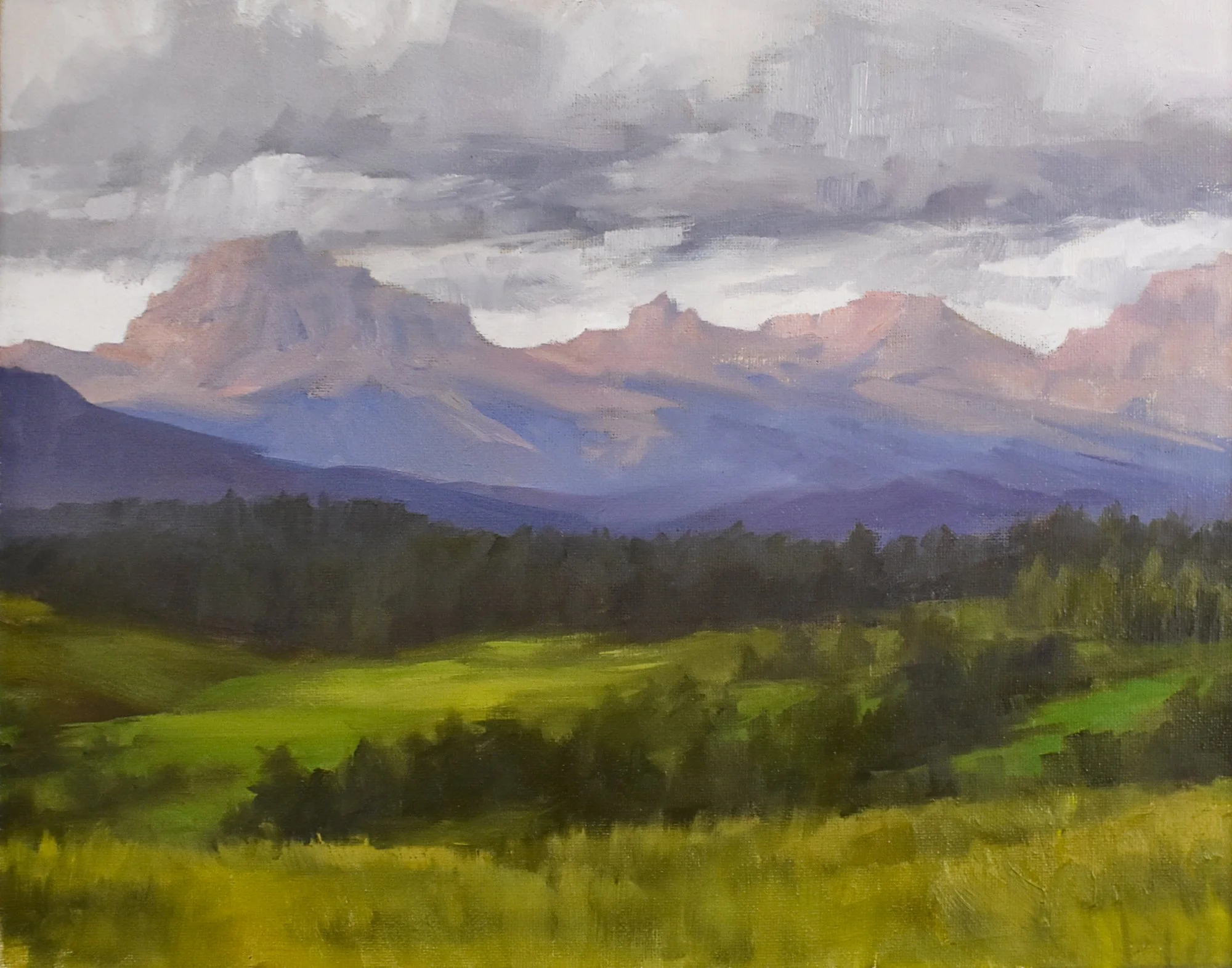   Fortress  – 11” x 14” – Oil on Canvas – Available 