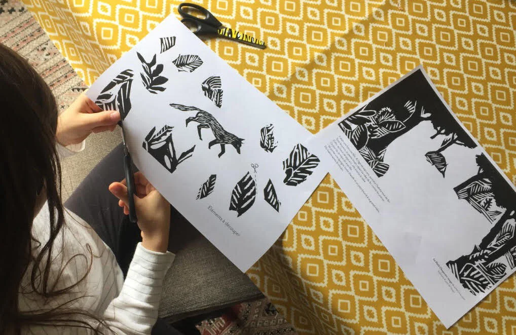 Atelier créatif avec Julia Chausson : Cache le loup !