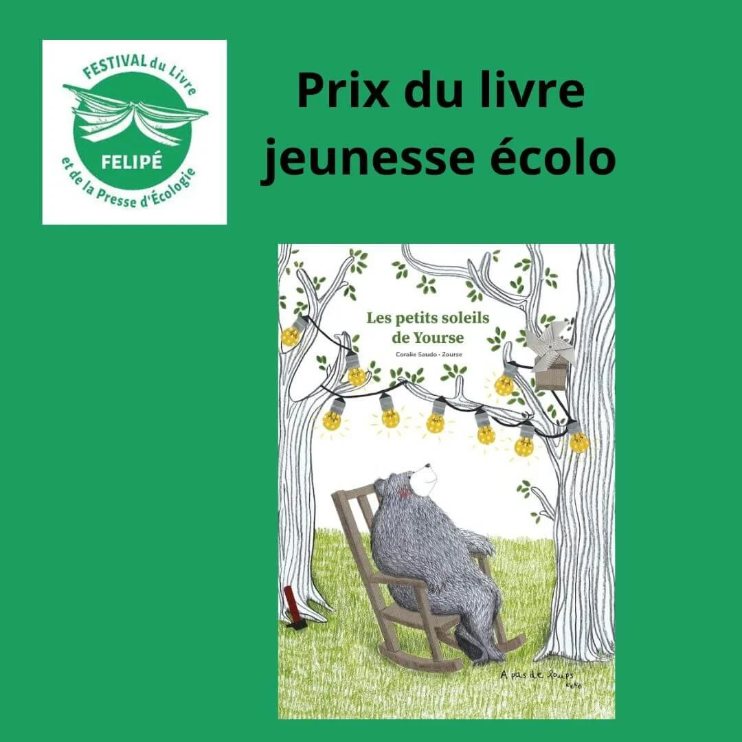 Les petits soleils de Yourse a reçu le Prix du livre jeunesse Ecolo 2026