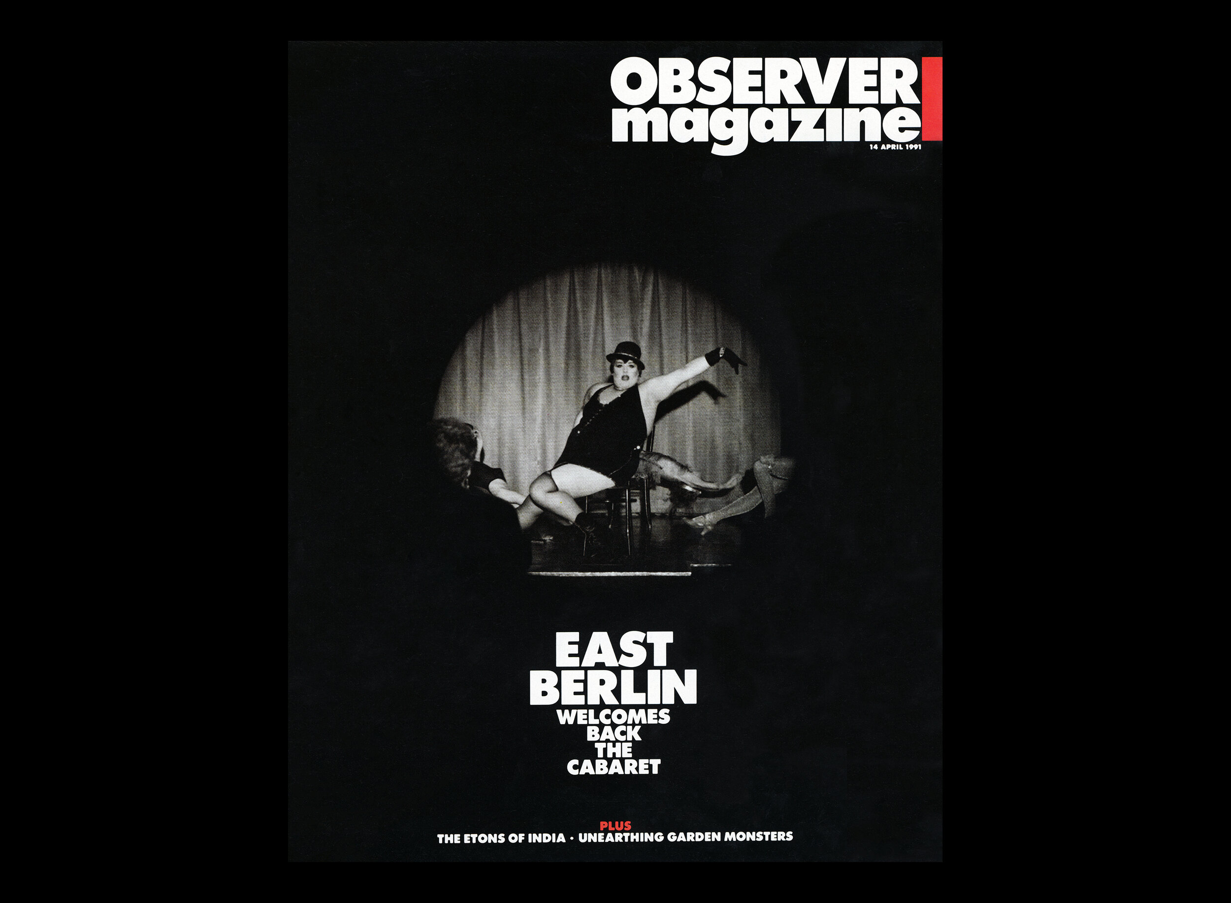  London Observer Magazine, "Berlin After The Wall"  Published on April 14, 1991. 