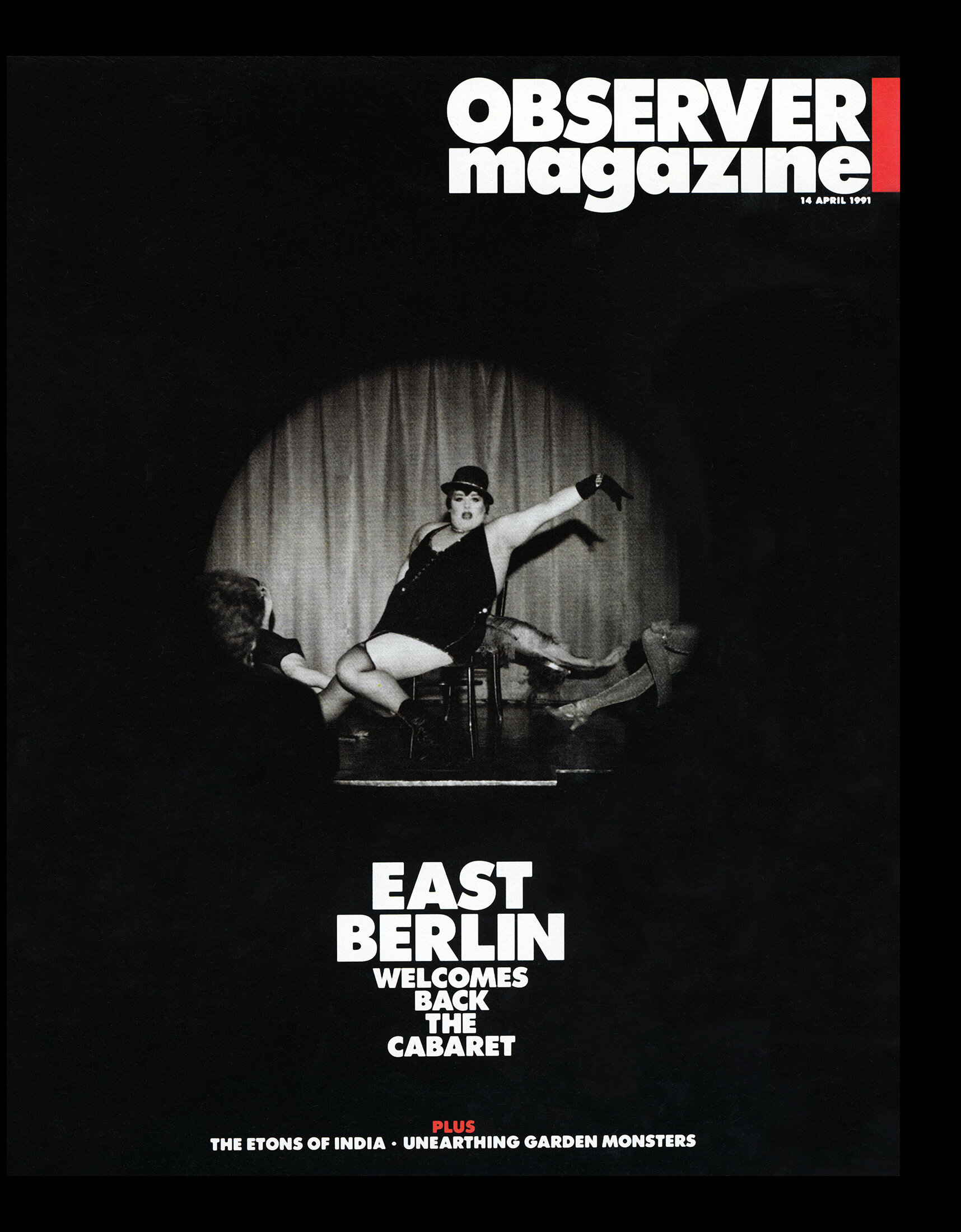  London Observer Magazine, "Berlin After The Wall"    Published on April 14, 1991.  
