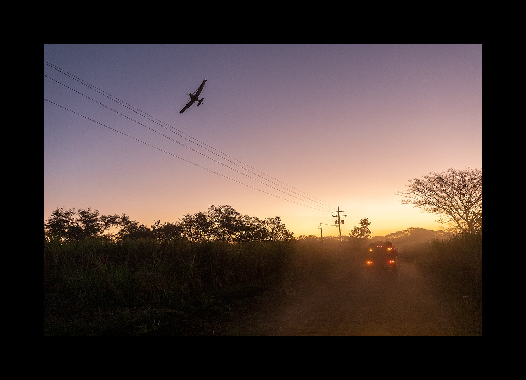  Sugar cane cutters load onto buses in the early morning to head into the fields for a hard day of work at the Ingenio San Antonio (San Antonio Sugar Mill), in Chichigalpa, Nicaragua on Feb. 24, 2020. 