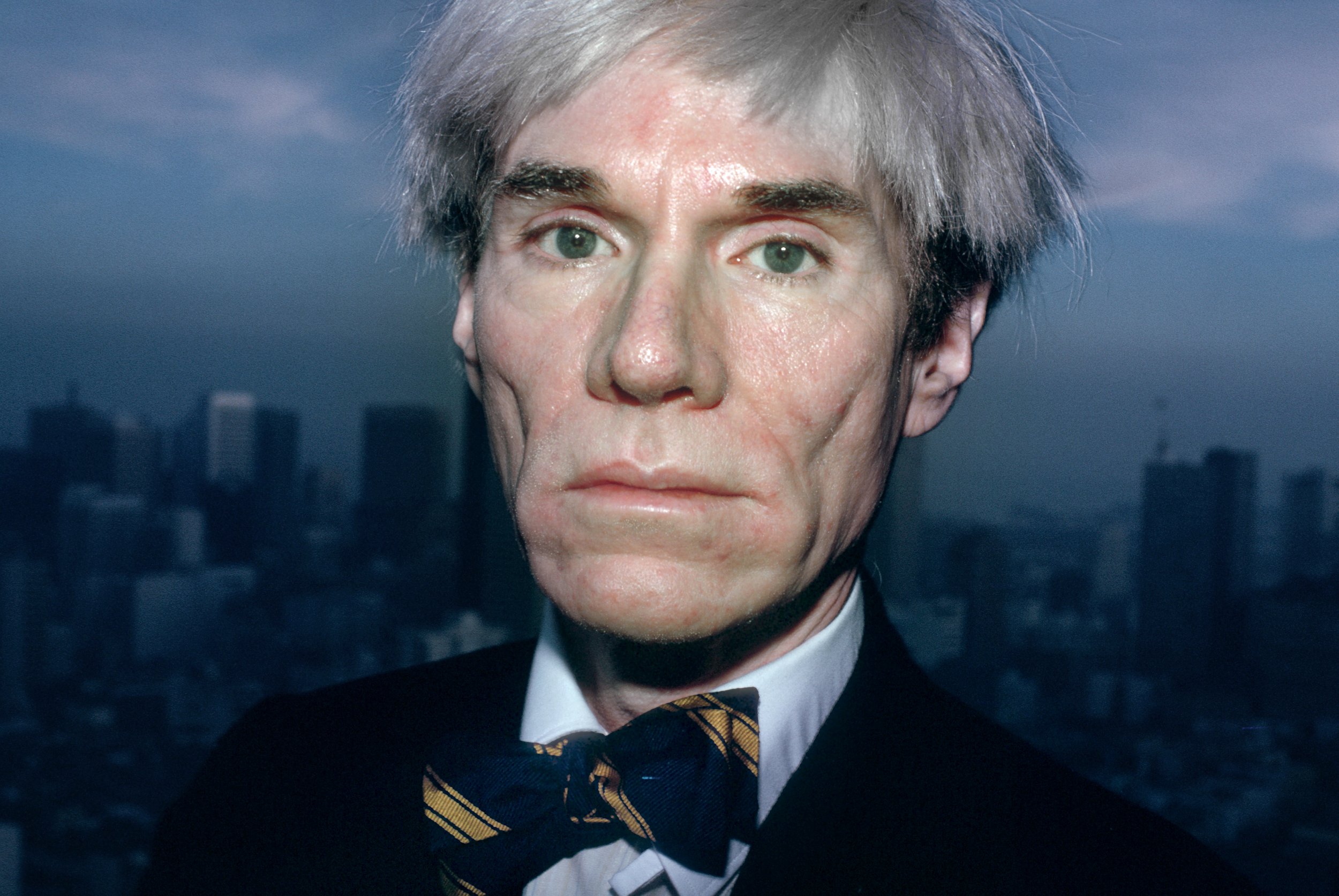  Artist Andy Warhol in San Francisco. 1981 