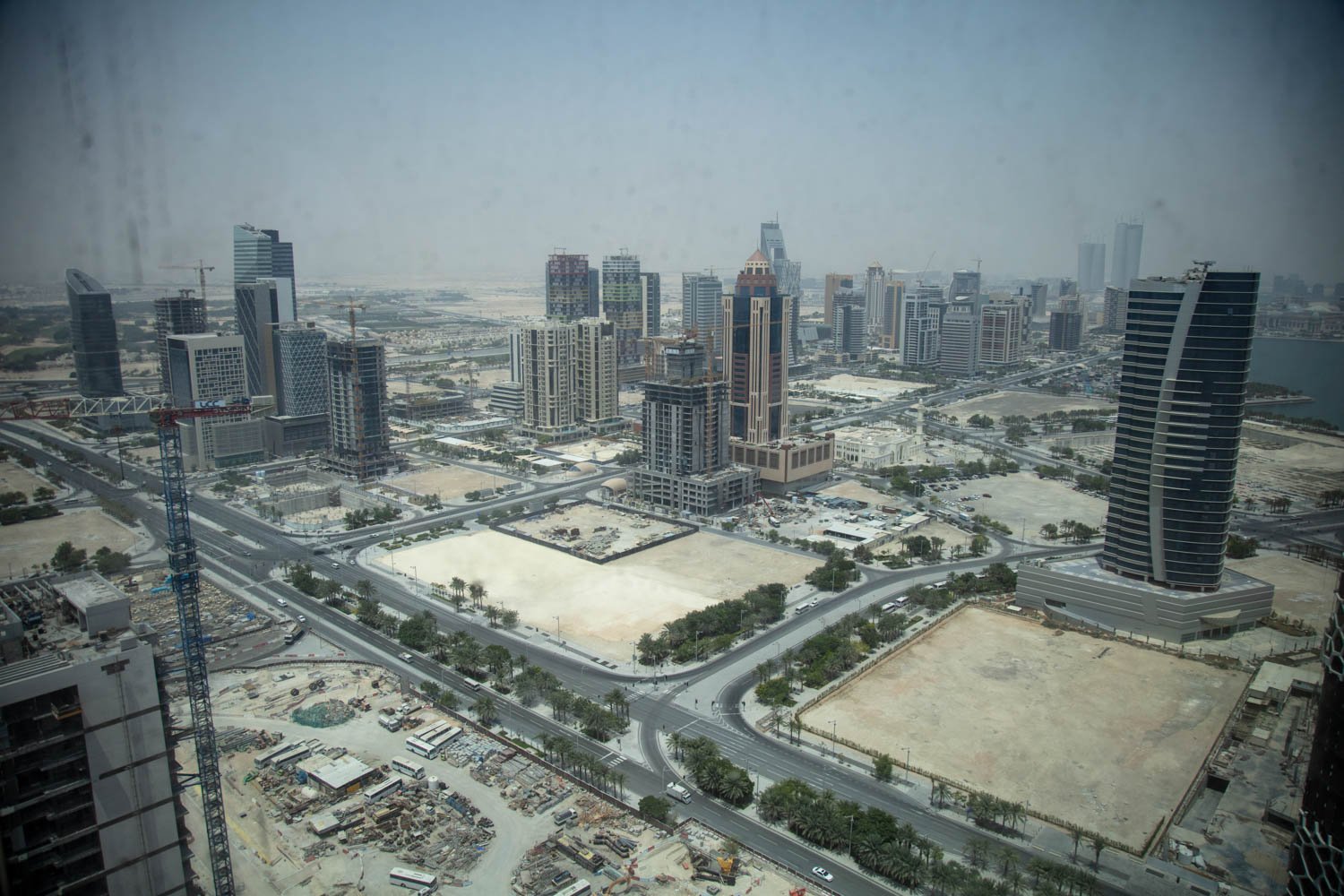  Views of downtown Doha, Qatar on August 17, 2022. 