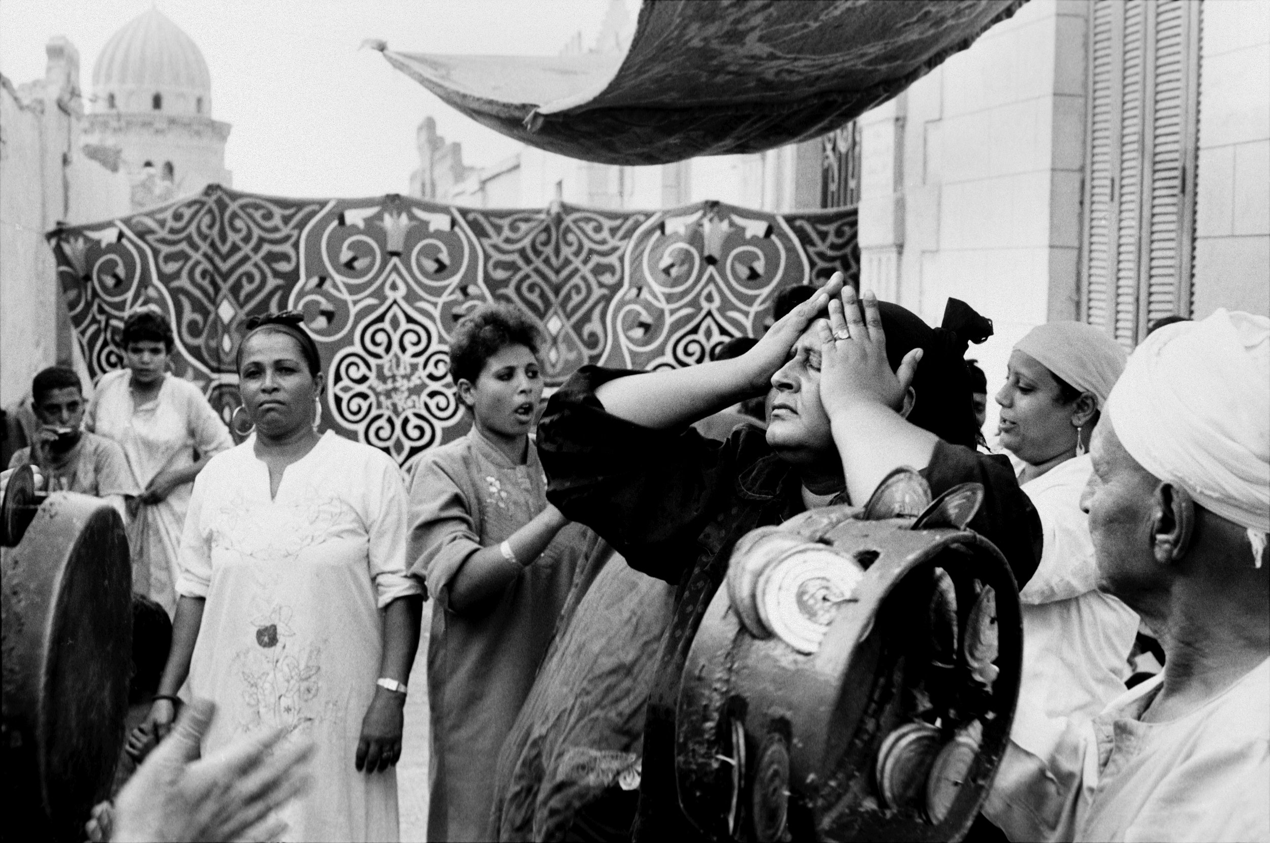  A Zaar, or healing ritual for women, where evil spirits are purged by African drumming and chanting. 