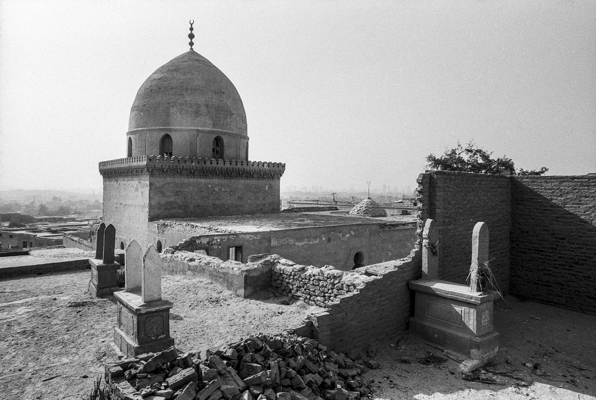  One of the many historic mausoleums scattered throughout the City of the Dead. 