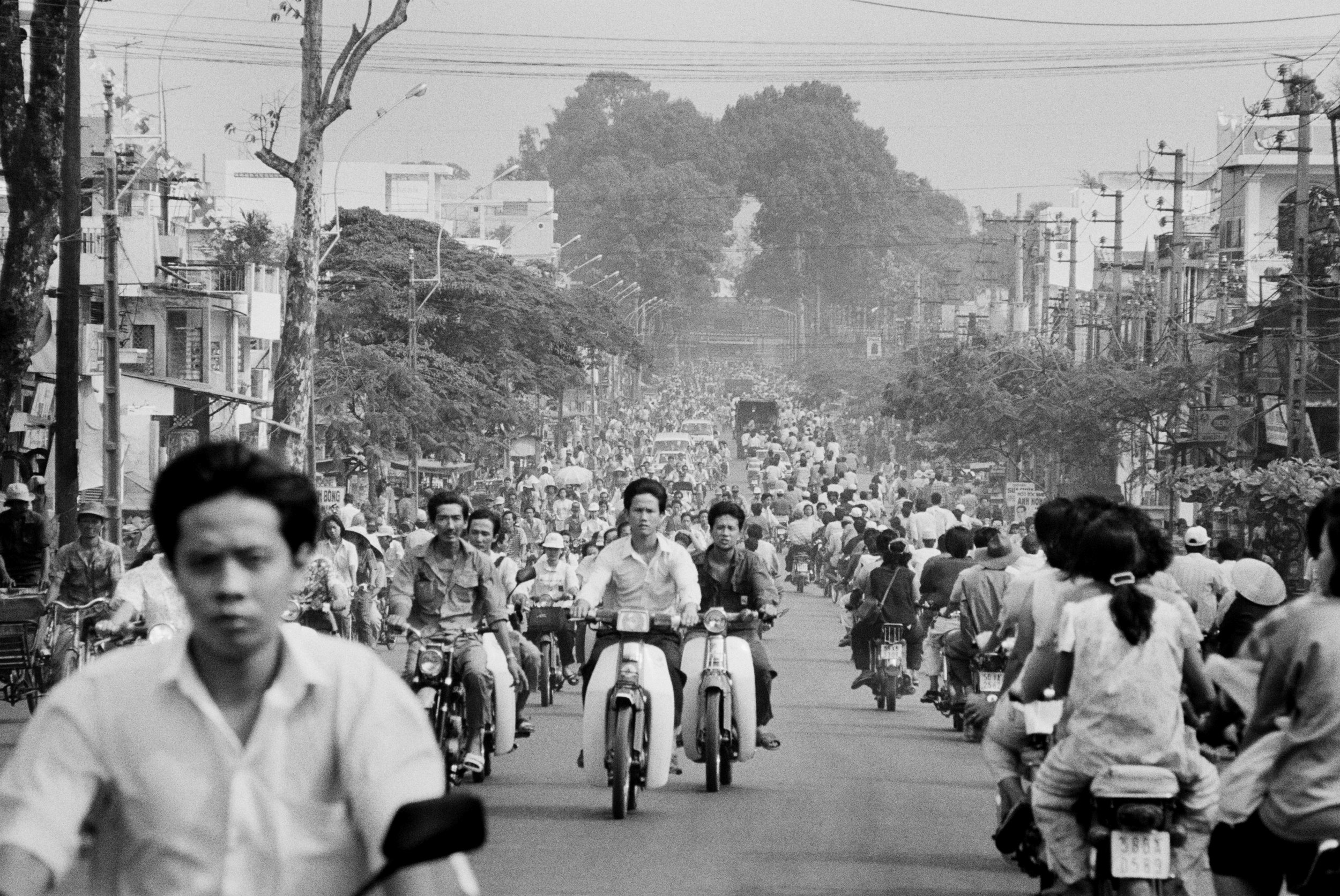  Traffic congestion is a new phenomenon for Saigon, which has been dubbed “Scooter City.” 