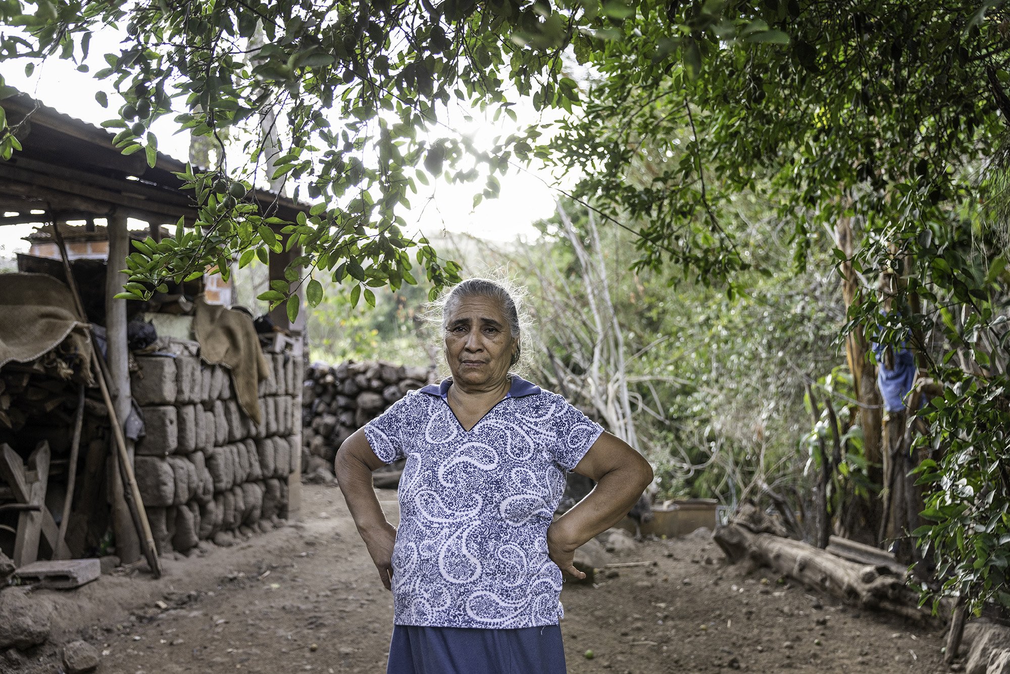  Maria Catalina Artiga, 72, widowed by CKDnT less than a year ago, at her home in Jocote, El Salvador on March 8, 2026. 