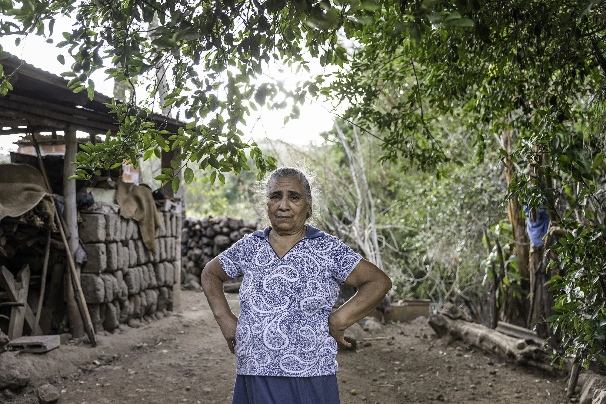  Maria Catalina Artiga, 72, widowed by CKDnT less than a year ago, at her home in Jocote, El Salvador on March 8, 2026. 