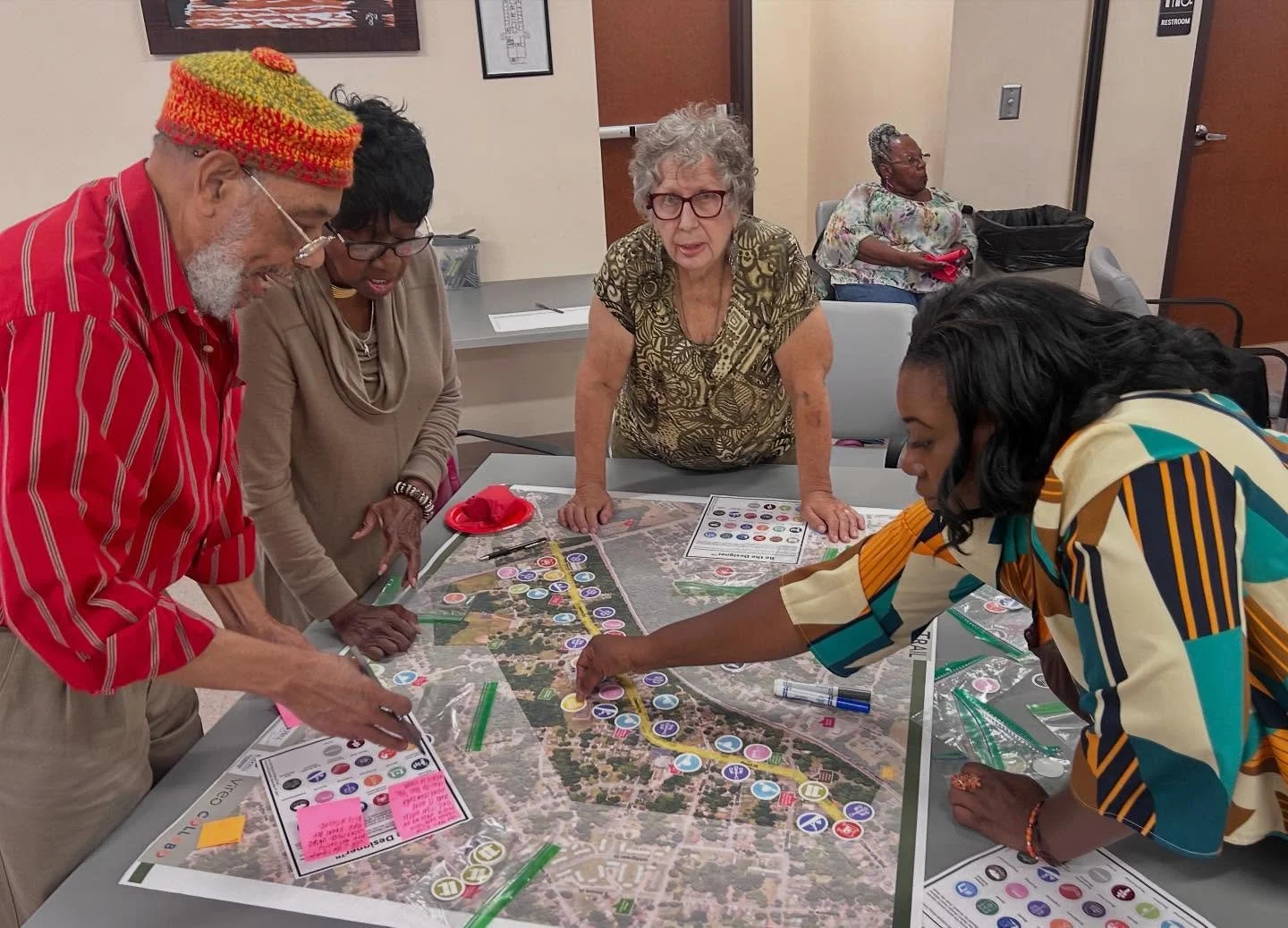 We had a wonderful time last night working with residents in Rock Hill, SC to continue to develop the Southside Music And Cultural Trail! @bevireo