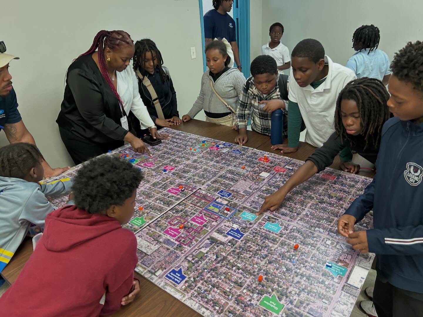 Thanks to all the kids and teens who joined us at the Gwen Cherry Park Boys and Girls Club to help envision positive changes in the MLK Station Choice Neighborhood! @miamidadecounty