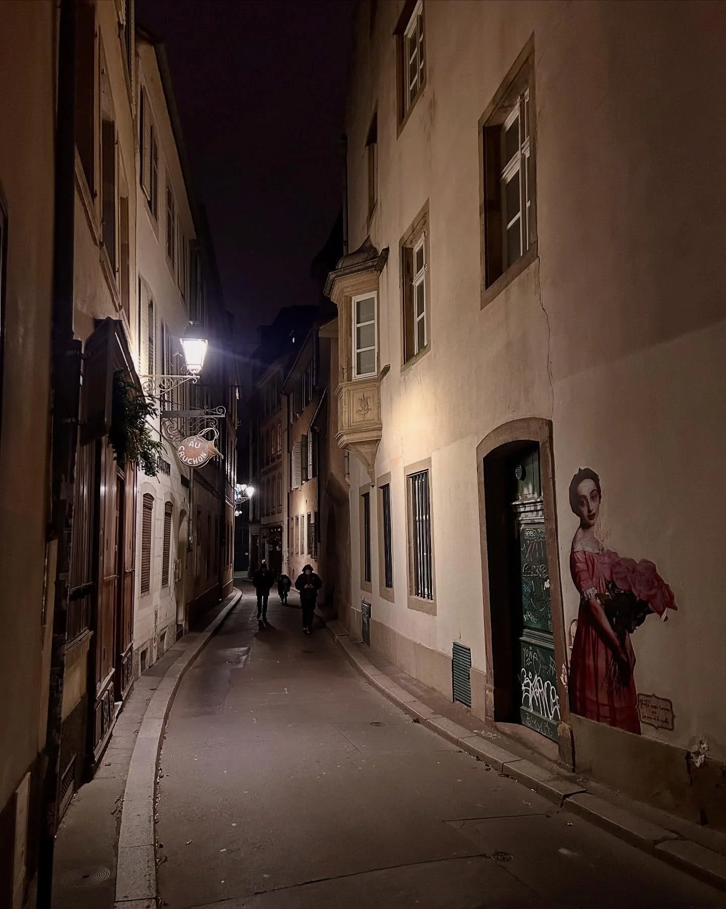 In the beautiful city of Strasbourg, France, which perfectly mixes medieval with modern