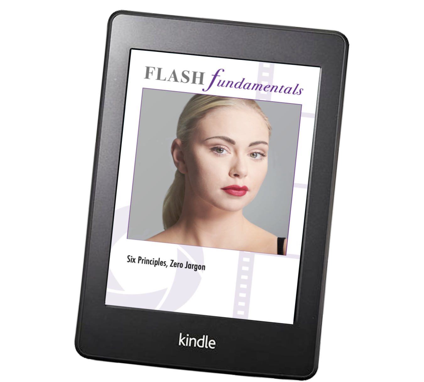 Flash Fundamentals guide cover shown on a Kindle
