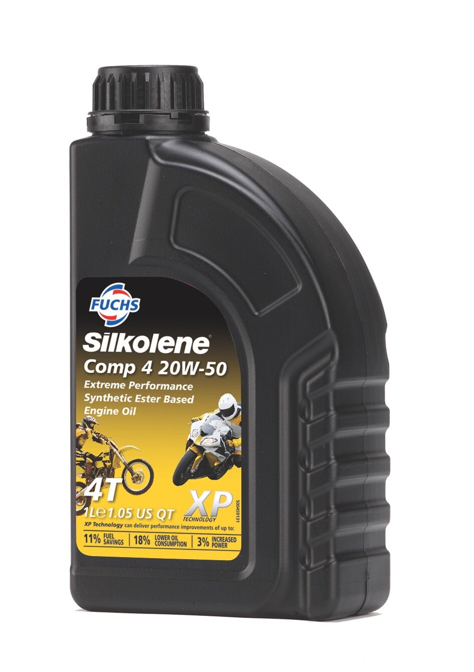 Silkolene COMP 4 20W-50 XP: 4-Stroke Engine Oil Comp Synthetic Ester Based 1 litre