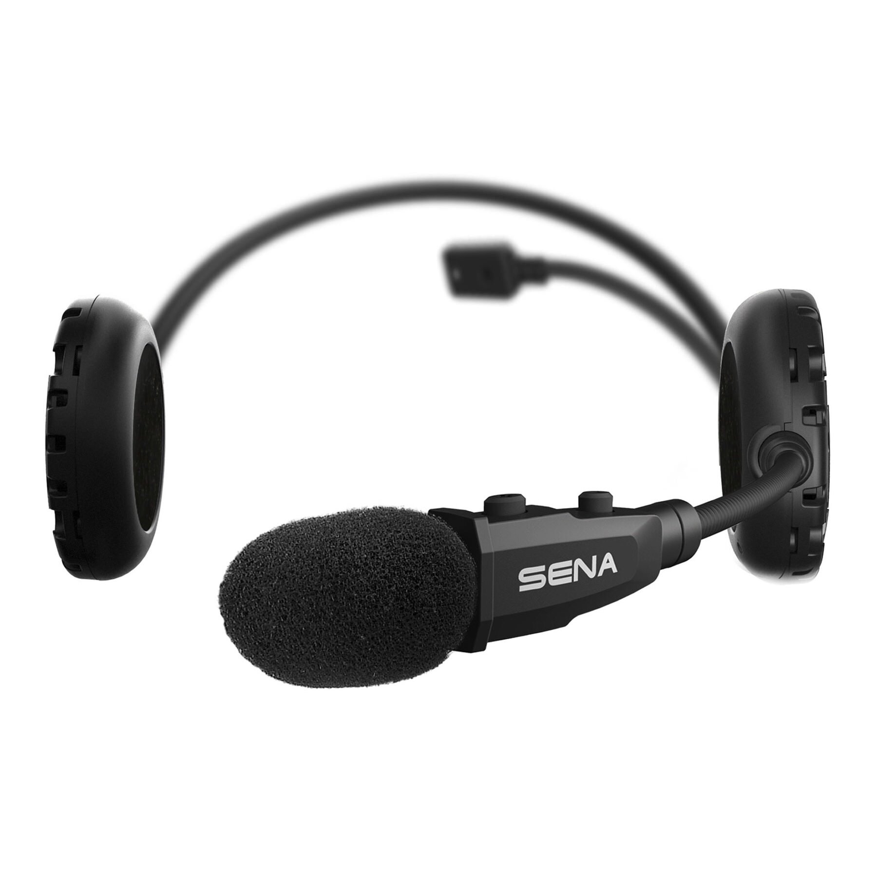 SENA 3S Bluetooth Headset & Intercom for Scooters and Motorcycles - Wired Boom Kit