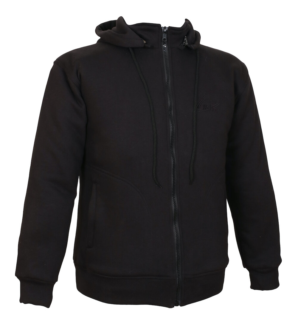 Weise Stealth Armoured Men's Motorcycle Hoodie — CMS Motorcycles Exeter