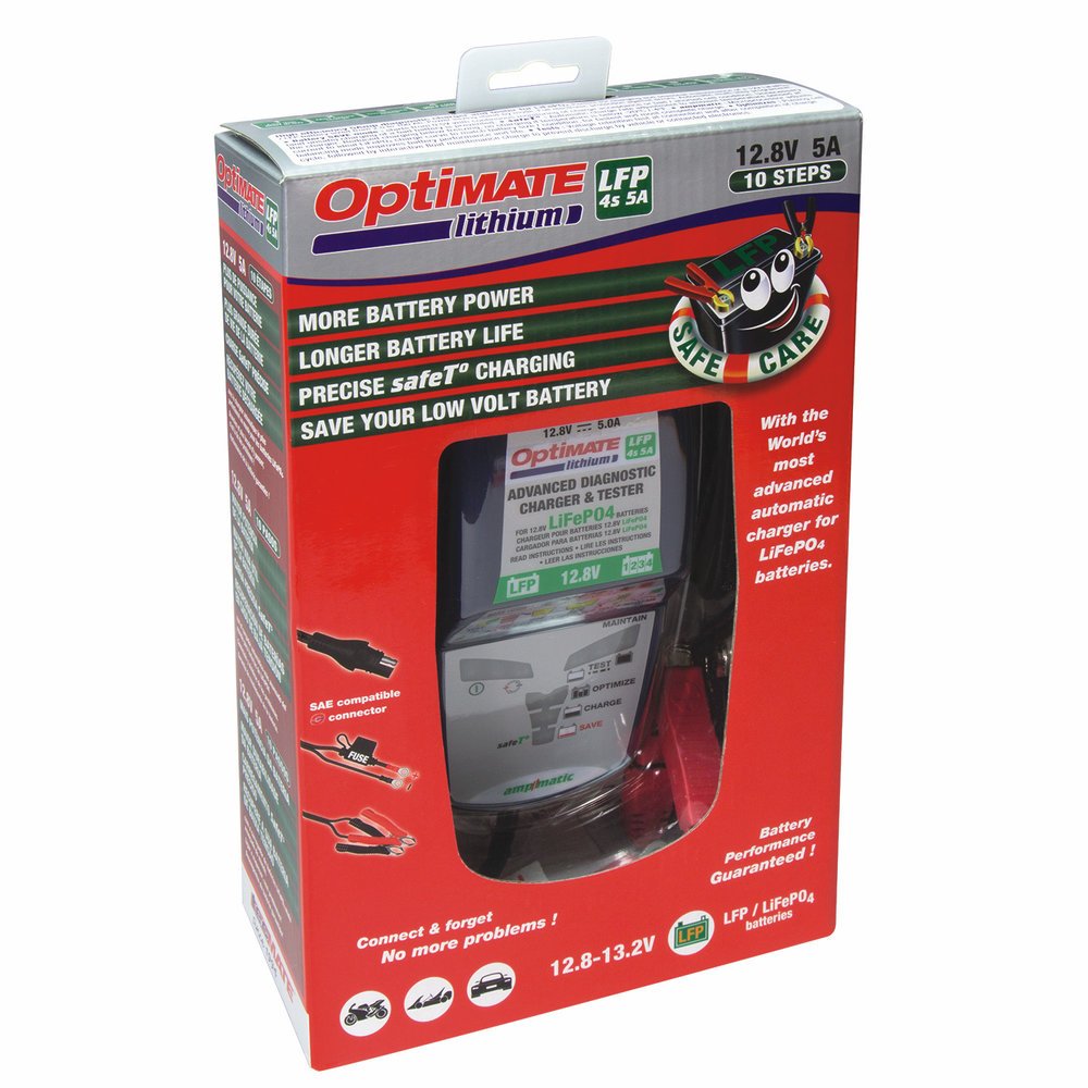 Chargeur de batterie OPTIMATE LITHIUM OPTIMATE - , Chargeur de  batterie