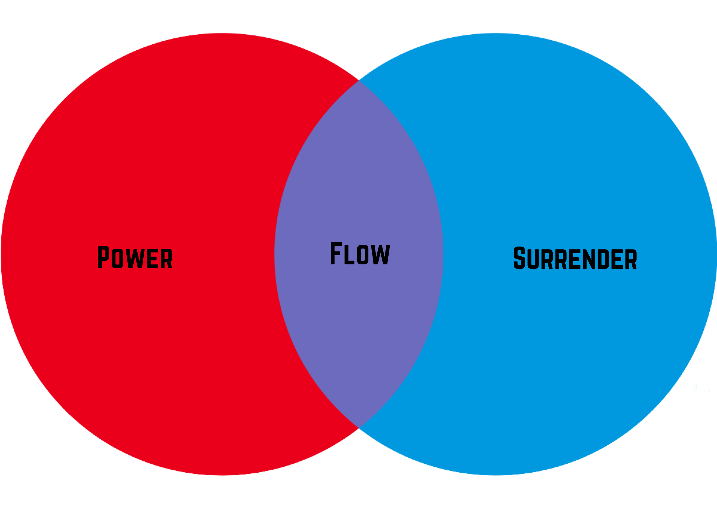 Power Surrender Our society confuses power with force, and surrender with weakness ...