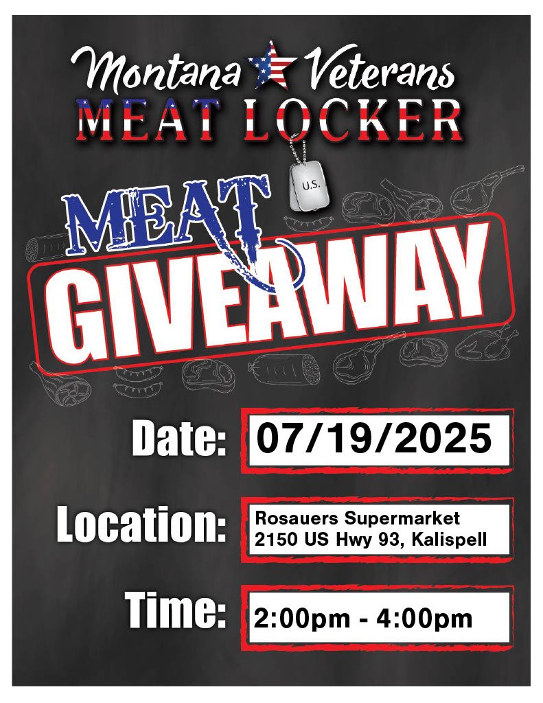 MT Veterans Meat Locker Giveaway