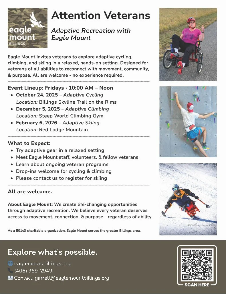 Eagle Mount Adaptive Climbing