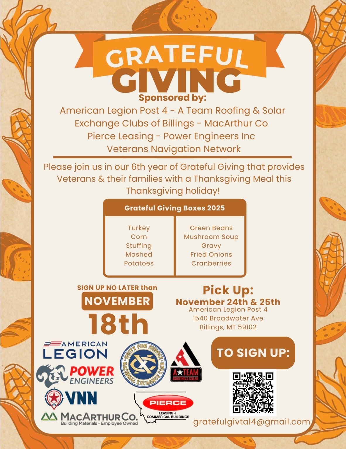 Grateful Giving 2025