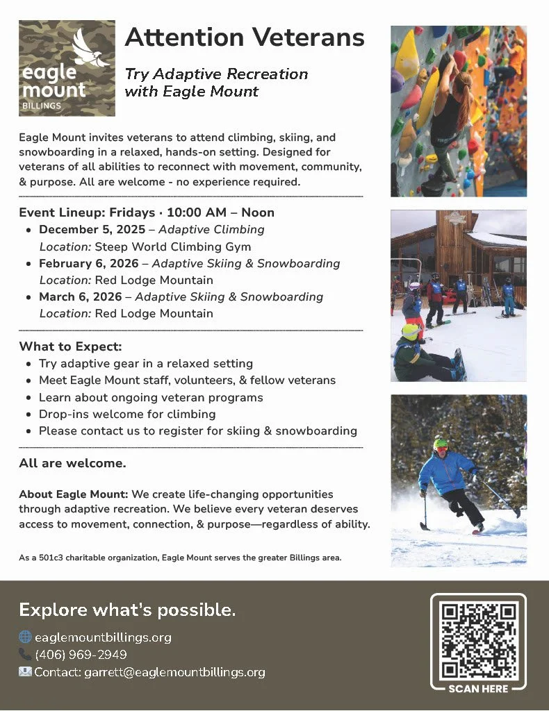 Eagle Mount Adaptive Skiing &amp; Snowboarding