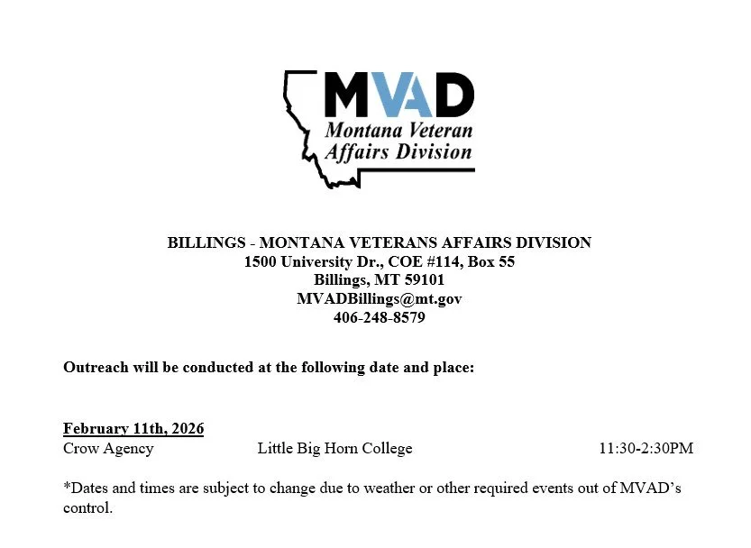 MVAD Outreach - Crow Agency 