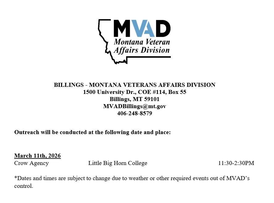 MVAD Outreach - Crow Agency