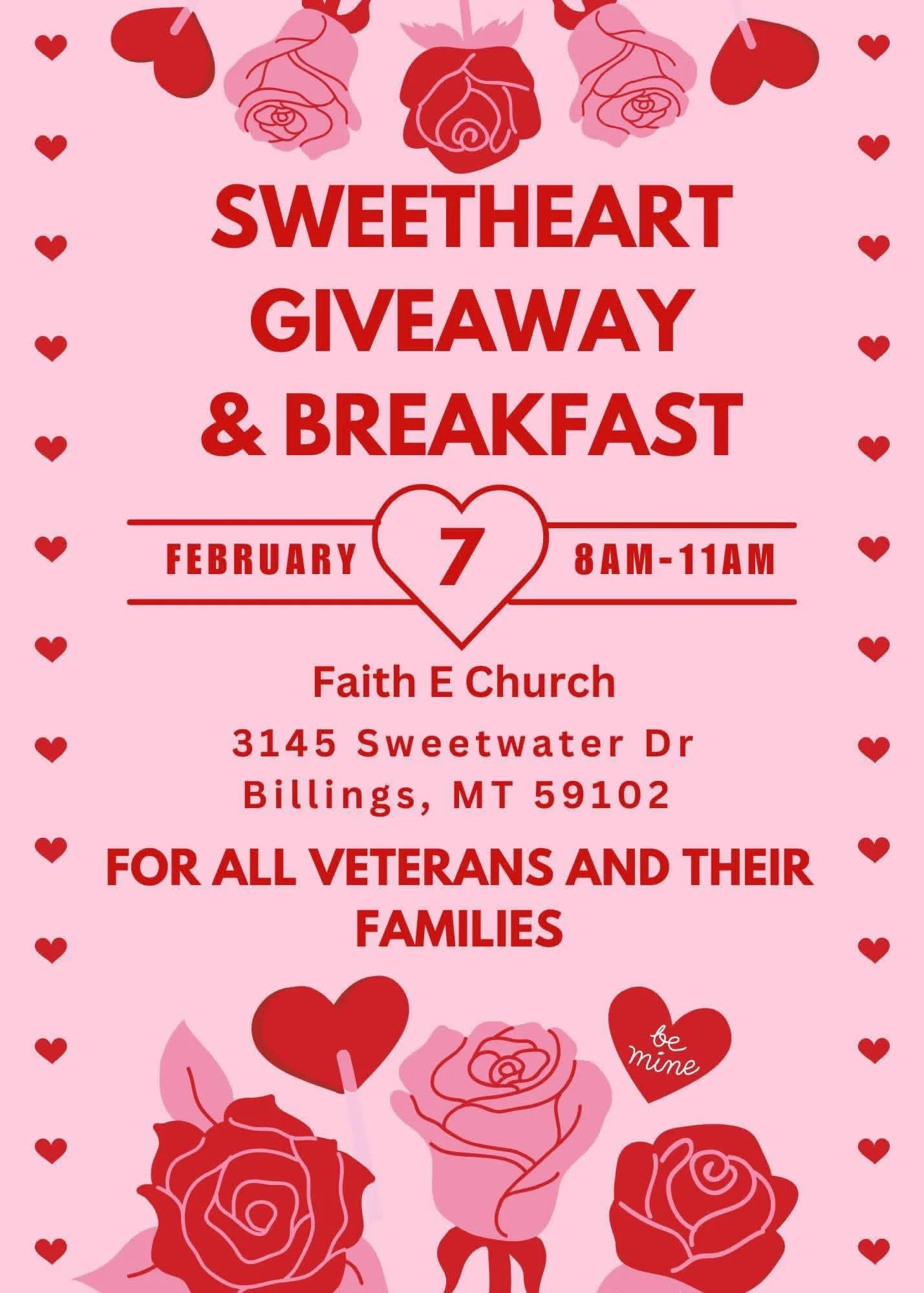 Sweetheart Giveaway &amp; Breakfast