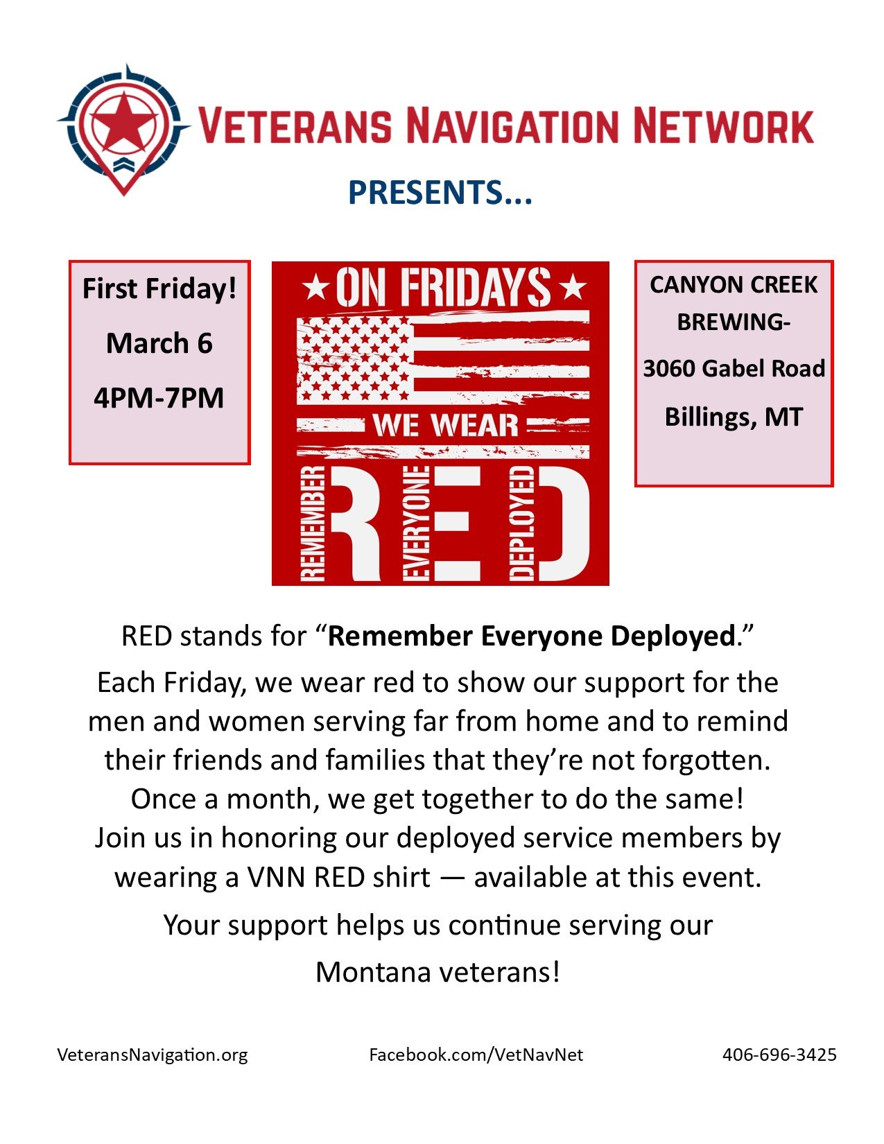 RED Friday - Remember Everyone Deployed